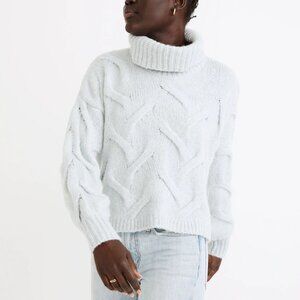 Somervell Modern Cable Turtleneck Sweater